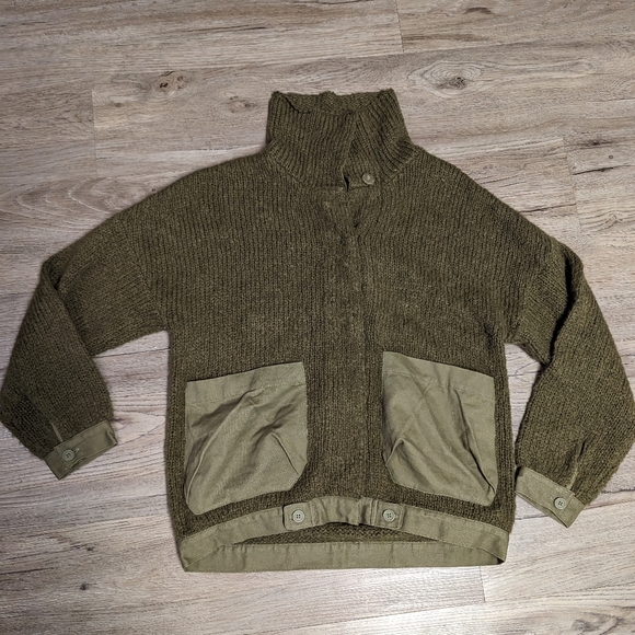 Stunning! Relaxed, wool blend oversized cardigan from Hurley xs - Picture 1 of 13